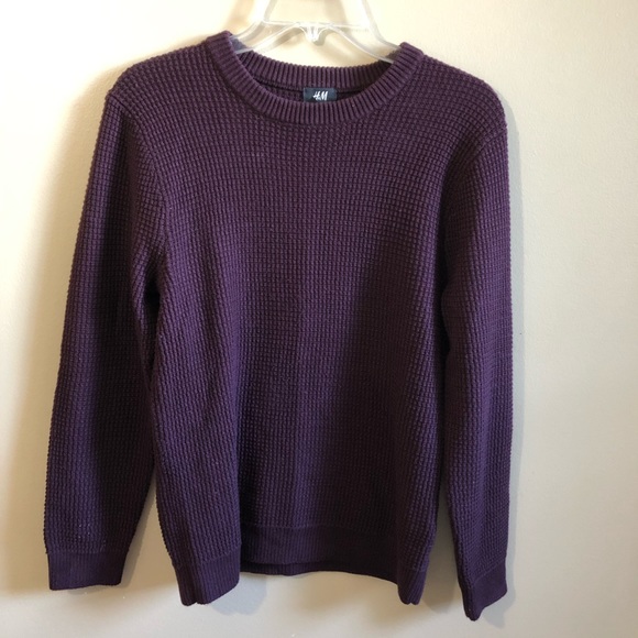 H and M Knit Sweater Long Sleeve Crew Neck - Picture 1 of 5